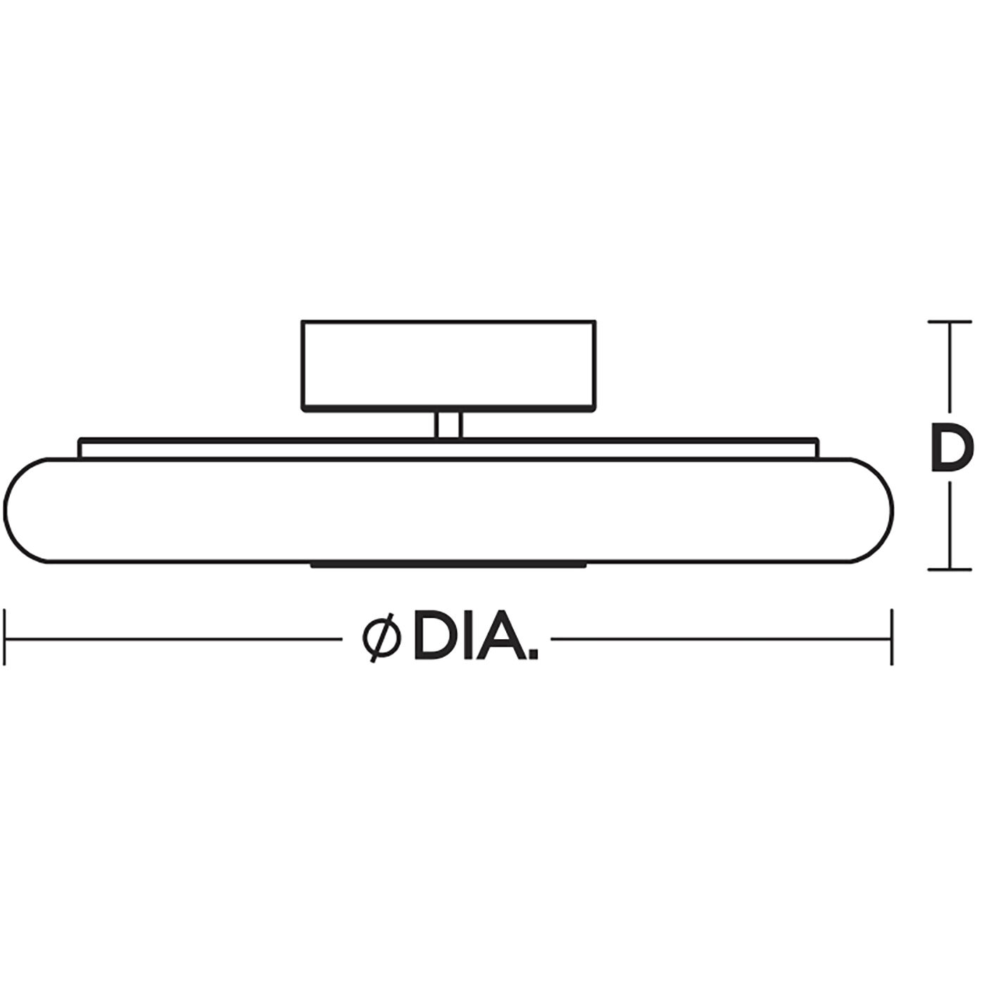 June LED 18 inch Satin Nickel Semi-Flush Mount Ceiling Light